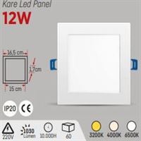 YCL EKO 12W.S.A.KARE PANEL 4000K 1